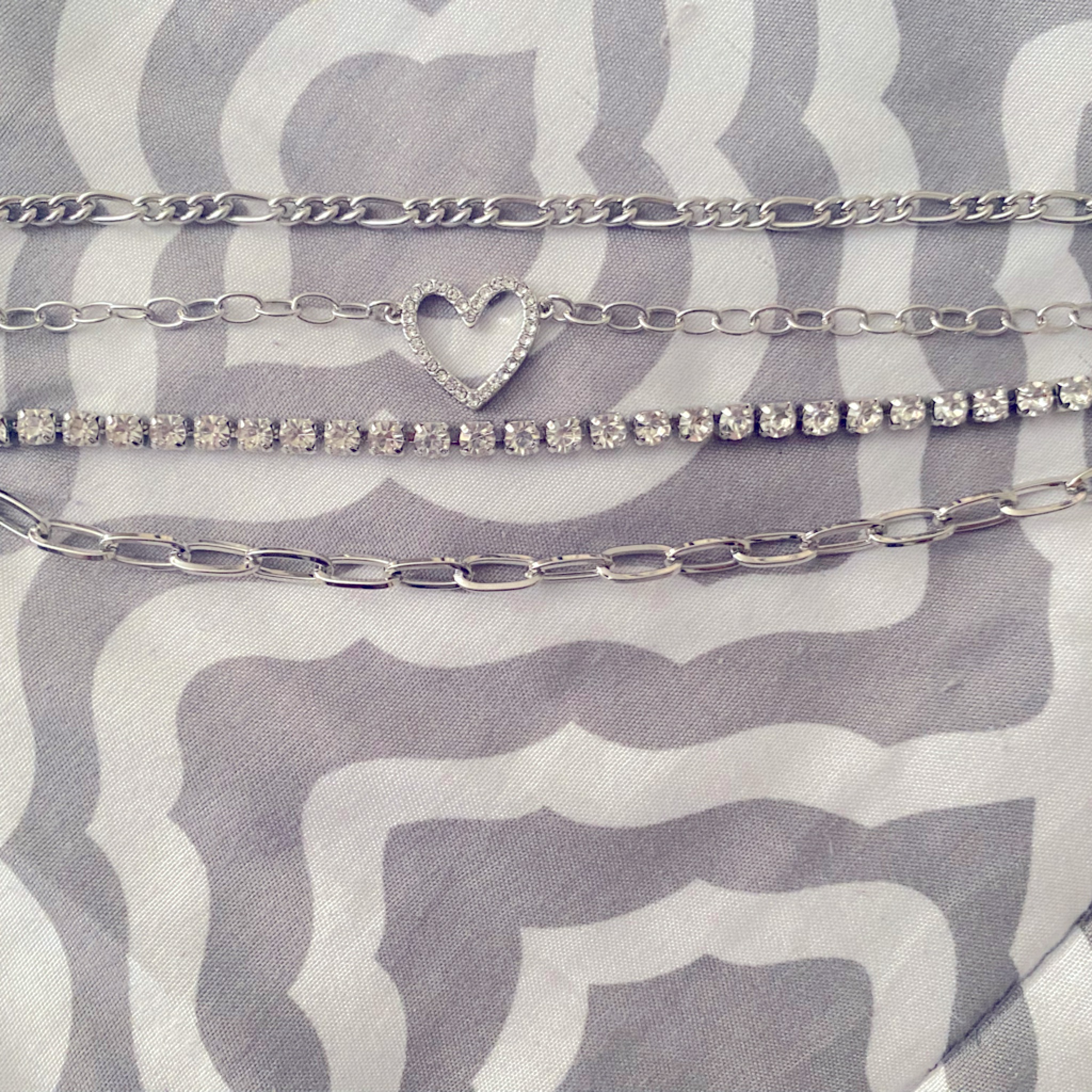 Silver Anklets